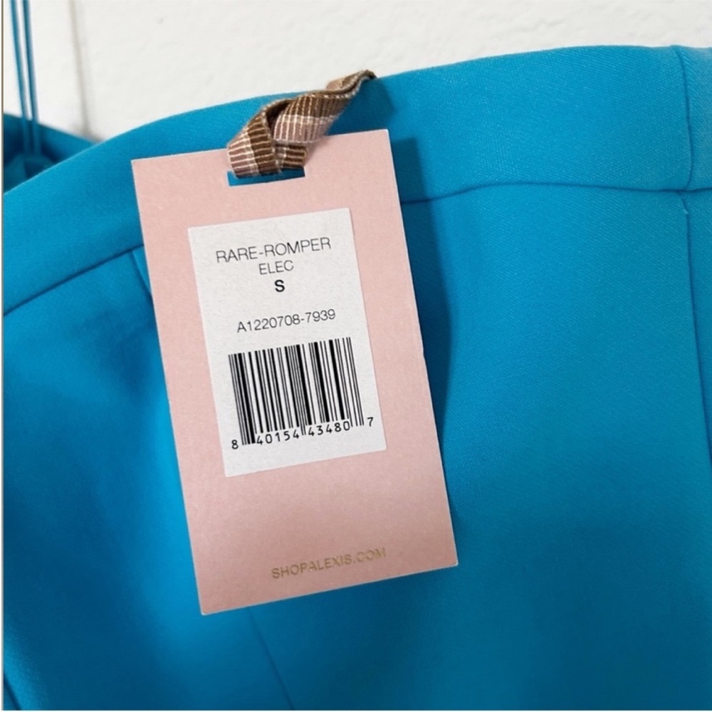 NWT Alexis Rare Romper Electric Blue - Picture 9 of 11